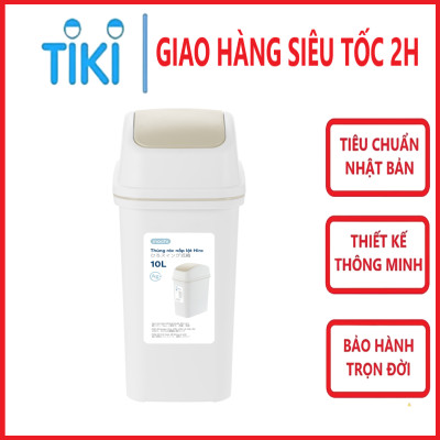 Thùng Rác Nắp Lật Hiro 5L-10L-15L Inochi