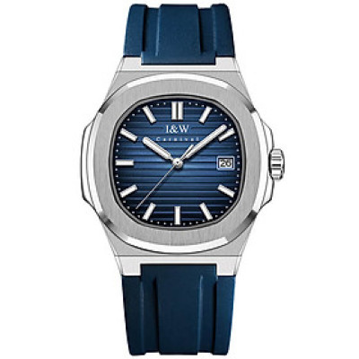 Đồng Hồ Nam I&W Carnival 721GT15 Chính Hãng Full Box Chống Nước Kính Chống Xước Dây Silicon Cao Cấp BH 60T (Máy Cơ Tự Động)