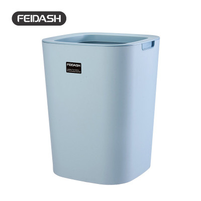 Thùng Rác Vuông 2 Lớp Thiết Kế Mở Không Nắp FEIDASH G3400 - Dung Tích 8L Nhỏ Gọn Tiện Lợi - Màu Sắc Thanh Lịch, Đa Dạng 