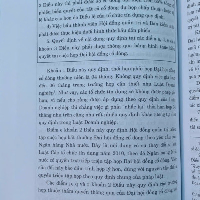 Bình luận Luật Các tổ chức tín dụng năm 2024