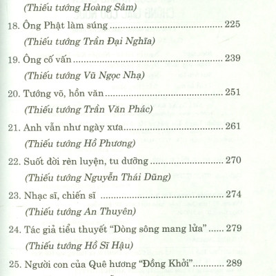 Những Tướng Lĩnh Tham Gia Hai Cuộc Kháng Chiến Chống Giặc Cứu Nước