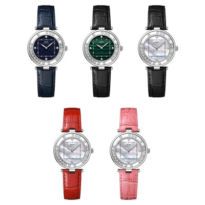 Đồng Hồ Nữ I&W Carnival 630L1 Chính Hãng BH 24T Chịu Nước 30m Kính Chống Xước Dây Da Cao Cấp ( Máy Quartz)