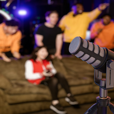 Micro thu âm Saramonic BV1 dành cho phòng studio - Kết nối đầu ra XLR - Hàng Chính Hãng