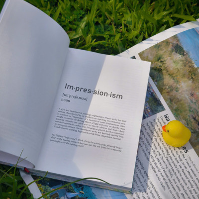 BỘ SƯU TẬP 100 TRANH MONET CỦA RIÊNG BẠN – SỔ TRANH ART MUSEUM - Claude Monet: Painting with light (Nho Xanh)