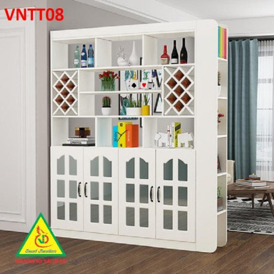 TỦ KỆ TRANG TRÍ KIÊM VÁCH NGĂN VNTT08 - Nội thất lắp ráp Viendong Adv