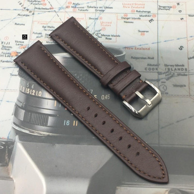 Dây Đồng Hồ Da Bò Italy Mềm Size 22mm 20mm 18mm [Kèm Chốt gắn và Dụng cụ tháo lắp]