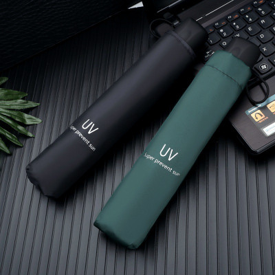 Dù Che Mưa Nắng,Ô Chống Tia UV,  Ô Dù 8 Nan Cầm Tay Gấp Gọn Tiện Lợi Amalife