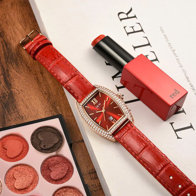 Đồng hồ nữ chính hãng IW Carnival IW537L-3 Kính chống xước ,Chống nước 30m ,Bảo hành 24 tháng,Máy pin Quartz,dây da đen xịn,thiết kế mặt chữ nhật đơn giản dễ đeo