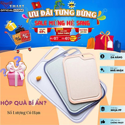 Bộ 3 Thớt Kháng Khuẩn Cao Cấp Haatz CIM296 - 3 Thớt Đa Năng Chính Hãng - Bảo Hành 24 Tháng