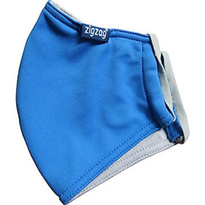 Khẩu trang chống nắng UPF50+ xanh da trời Zigzag MAS00107