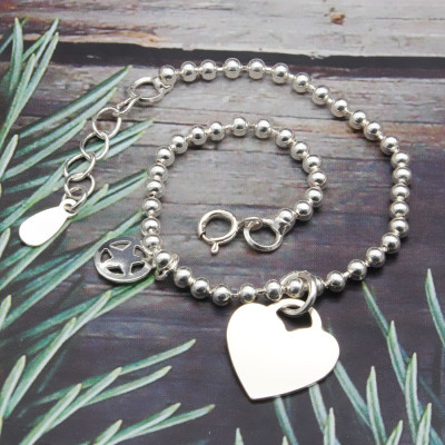 Lắc Tay Lắc Chân Trẻ Em Bạc Hiểu Minh LTE117