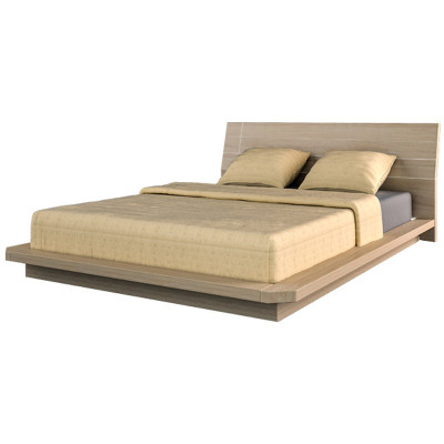 Giường ngủ cao cấp Tundo màu sồi 140cm x 200cm