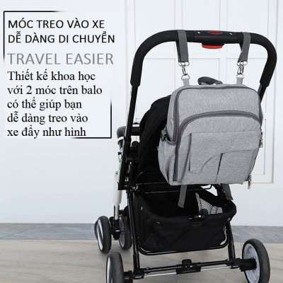 Balo đa năng tiện dụng cho mẹ và bé