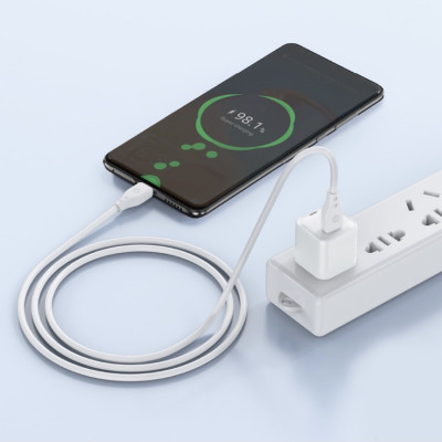 Cáp sạc Wiwu Pioneer Wi-C002 Type-C to Type-C cho điện thoại thông minh, hỗ trợ sạc nhanh 67W - Hàng chính hãng