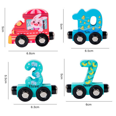 Đoàn Tàu Số Đếm Nam Châm Từ Tính Cho Bé ĐỒ CHƠI GIÁO DỤC