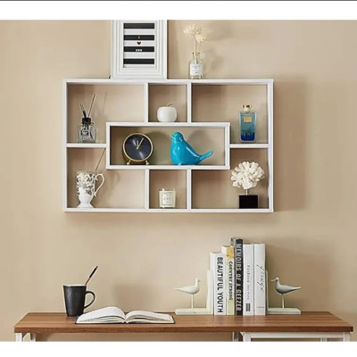 Kệ Gỗ Treo Tường Để Đồ Trang Trí Tundo CTKT525 KT 78 x 49 x 9cm