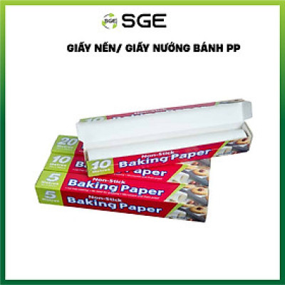 Cuộn Giấy Nến/ Giấy Nướng Bánh PP, Sử Dụng Đa Mục Đích Nướng Bánh, Hấp Bánh, Lót Nồi, Thấm Dầu Cực Tốt, Chịu Được Nhiệt Độ Tới 250 Độ . Cuộn Dài 500cm đến 2000cm, Có Đi Kèm Lưỡi Dao Cắt Tiện Dụng. Hàng Nhập Khẩu Chính Hãng Thailand!!