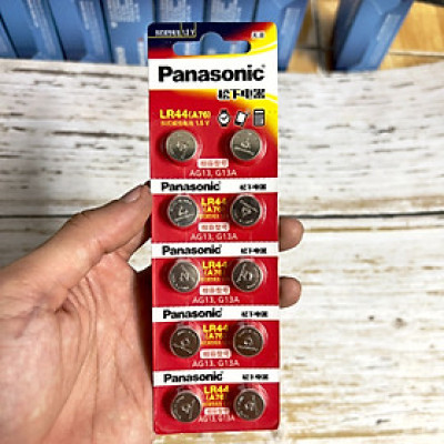 Vỉ 10 Viên Pin LR41 (AG3), LR44 (AG13), LR1130 (AG10) Hàng Cao Cấp Nhật Bản