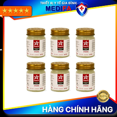Combo 6 Lọ Dầu Cù Là Starbalm - Hà Lan 25g ( Strong) 