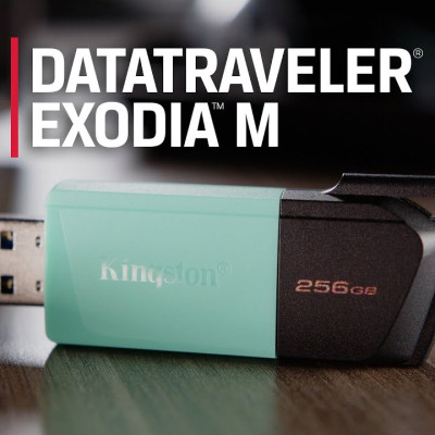 USB Kingston DataTraveler Exodia M USB Flash Drive 32G / 64G / 128G / 256G - Hàng Chính Hãng