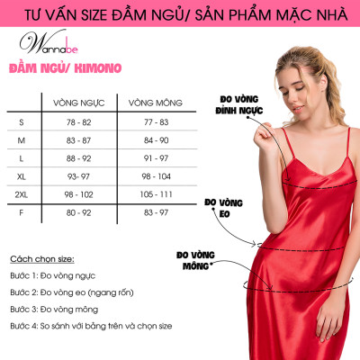 Đầm ngủ WANNABE DNC15 váy ngủ lưới trong suốt sexy tặng kèm quần đồng bộ khoe thân hình sexy gợi cảm của bạn gái