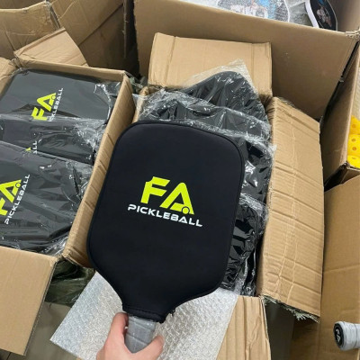 Túi đựng vợt Pickleball Túi Chống Sốc, Bảo Vệ Mặt Vợt, Khóa Zip 3 Lớp, Chất Liệu Polyester Cao Cấp