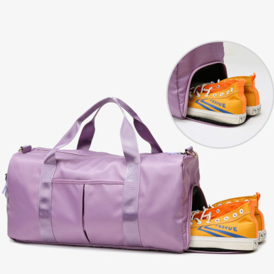 Túi trống túi xách du lịch đựng đồ thể thao tập gym, yoga, đá bóng nam nữ có ngăn đựng giày ngăn chống nước