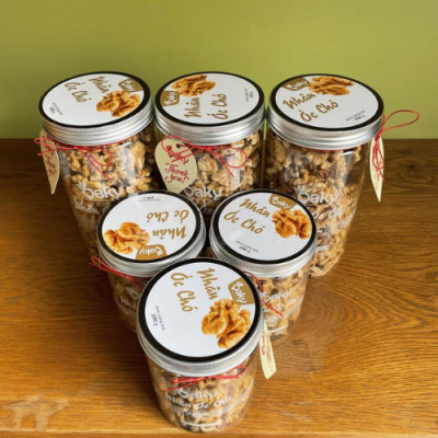 Nhân Óc Chó Vàng Oaky 350g (Size Lớn) – Hạt Nhập Khẩu Mỹ, Giàu Omega-3, Tốt Cho Tim Mạch