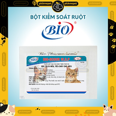 Bột Bio Scour Kiểm Soát Viêm Ruột, Tiêu Chảy, Ói Mửa Chó Mèo