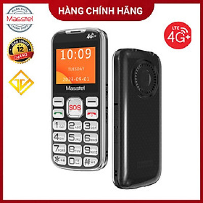 Điện thoại Masstel Fami 60S 4G(LTE) ,Bàn phím lớn, Khung viền kim loại - Hàng chính hãng