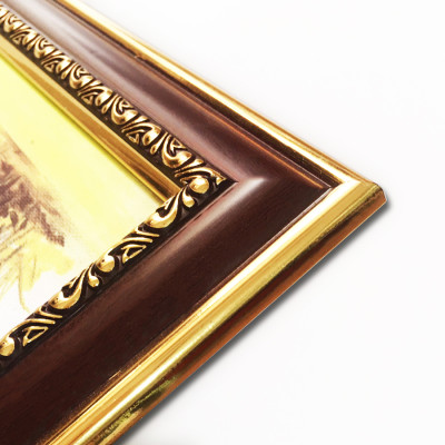 Tranh Thư Pháp CHÚC MỪNG TÂN GIA V44-30 (46 x 46 cm) Thế Giới Tranh Đẹp