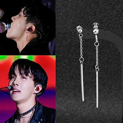 Bông tai xỏ lỗ idol cool hết nấc unisex