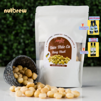 NHÂN MACCA RANG MUỐI ASTAR- 125Gr