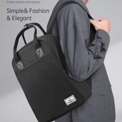 Balo Wiwu Ora Backpack Dành Cho Điện Thoại Di Động, Máy Tính Bảng, Macbook, Laptop Được Làm Bằng Chất Liệu Chống Thấm Nước, Sức Chứa Lớn - Hàng Chính Hãng