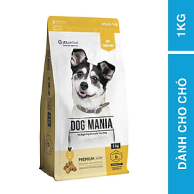 [ 1KG /2.4KG / 5KG ] - Thức ăn hạt cho chó mọi lứa tuổi DOG MANIA PREMIUM