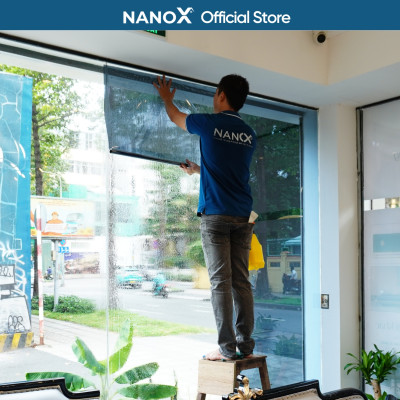 Phim cách nhiệt NanoX VB 15 phản quang, phản gương dán kính chống nắng nóng
