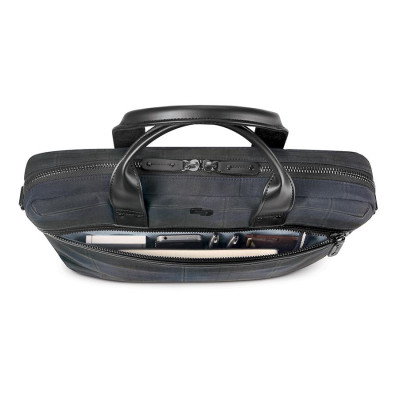 Túi xách Nam Solo Bryce 15.6" HLD100-51 Xanh - Đen Kích thước: Cao 34 x Ngang 43 x Rộng 9 cm Bảo hành 05 năm