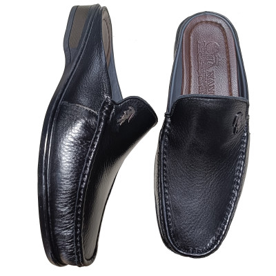 Giày Sục Nam HA NAM Da Bò Thật Cao Cấp GSB20168