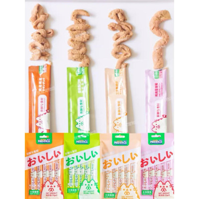 Súp Thưởng Cho Mèo Nhiều Vị Wanpy Gói 5 thanh 14g - YonaPetshop