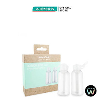Lọ Chứa Dưỡng Thể Watsons Bottle Pack 2 Cái 75ml