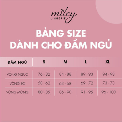 Đầm Ngủ Nữ Cotton Ngắn Có Tay Hoa Văn Natural Blow Miley Lingerie_DCP0211