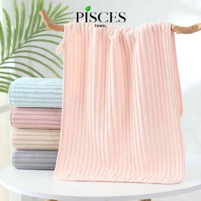 Khăn Tắm Lớn PISCES TOWEL 70x140cm Mềm Mại Thấm Hút Mồ Hôi, Khăn Gia Đình Thể Thao Tập Yoga Gym