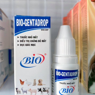 Thuốc Nhỏ Mắt Bio-Genta Drop Trị Viêm Giác Mạc Kết Mạc Đỏ Mắt - Mờ Đục Mắt Cho Chó Mèo