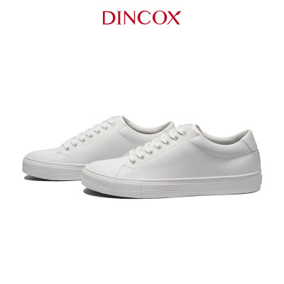 Giày Sneaker Da Unisex DINCOX D20 White Năng Động Cá Tính