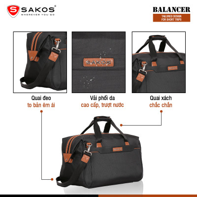 Túi Xách Du Lịch Thời Trang Cao Cấp SAKOS BALANCER
