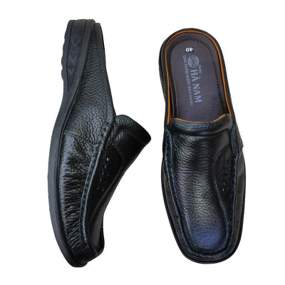 Dép Bít Mũi Nam HÀ NAM Da Bò Thật Cao Cấp GSB20148