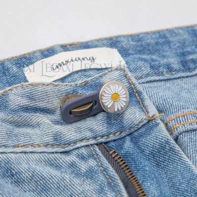 Nút Mở Rộng Thắt Lưng, Nới rộng Eo Quần, Khóa Điều Chỉnh Chân Váy Cổ Áo Sơ Mi Lò Xo Hoa Cúc Jeans Denim Legaxi