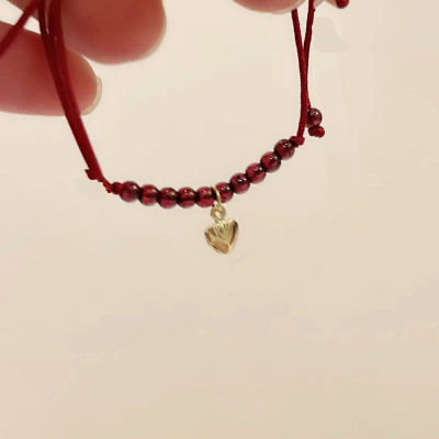 LẮC TAY , VÒNG TAY DÂY CHỈ ĐỎ 10 HẠT THẬP TOÀN THẬP MỸ