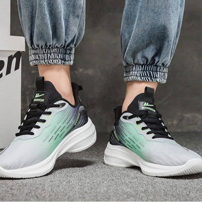 Giày thể thao nam đế êm nhẹ, thoáng khí đế cao su đúc, chống trơn trượt hạn chế mòn – BEE GEE - GNA2033