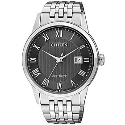Đồng Hồ Nam Citizen Dây Thép Không Gỉ AW1230-51E - Mặt Đen (Sapphire)